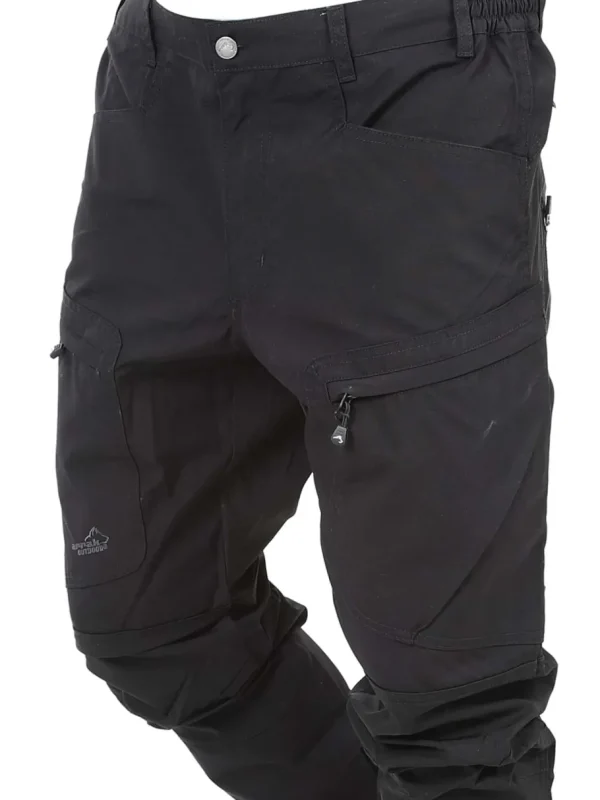 Active Stretch Long Fritidsbukser - Svart^Arrak Outdoor Online