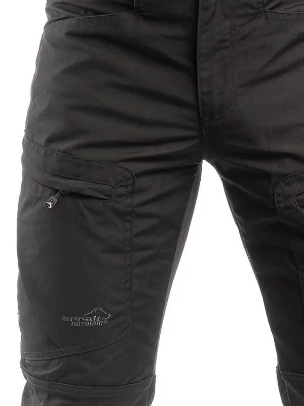 Active Stretch Long Fritidsbukser - Svart^Arrak Outdoor Online