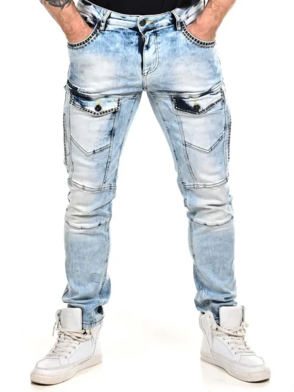 Aldous Jeans - Lyseblå^Cipo & Baxx Sale