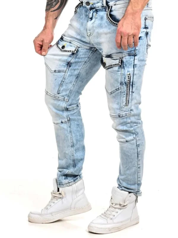 Aldous Jeans - Lyseblå^Cipo & Baxx Sale