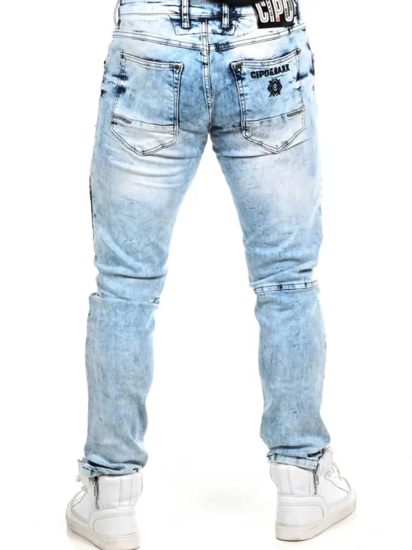 Aldous Jeans - Lyseblå^Cipo & Baxx Sale