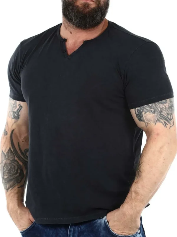 Aston T-shirt - Washed Black^Blend Online