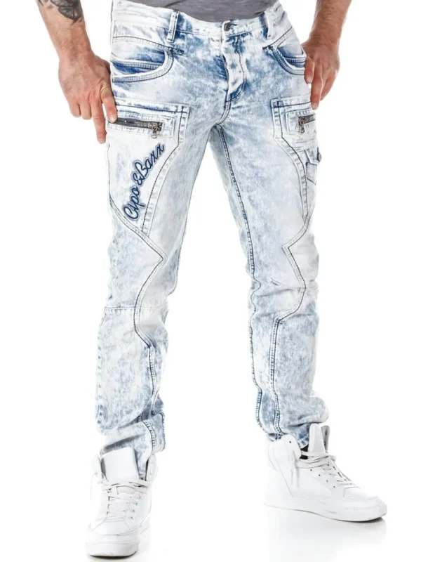 Aventador Jeans - Lyseblå^Cipo & Baxx Discount