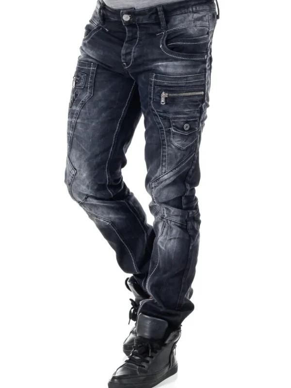 Aventador Cipo & Baxx Jeans - Sort^RockDenim Hot