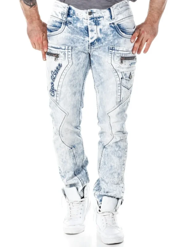 Aventador Jeans - Lyseblå^Cipo & Baxx Discount