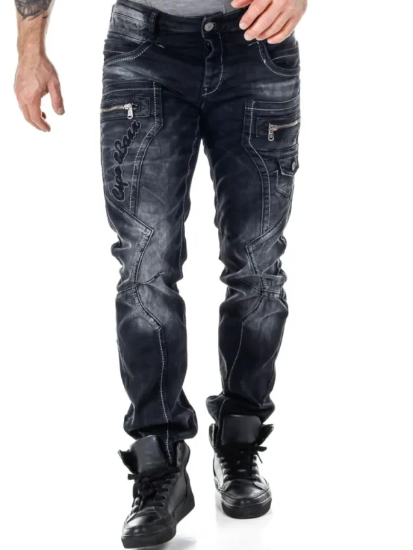 Aventador Cipo & Baxx Jeans - Sort^RockDenim Hot
