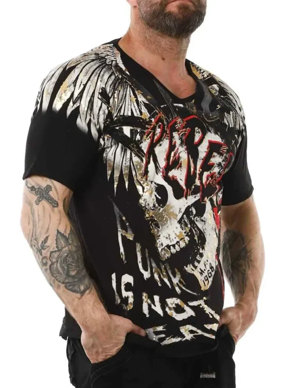 Azix T-shirt - Sort/Guld^Kingz Best