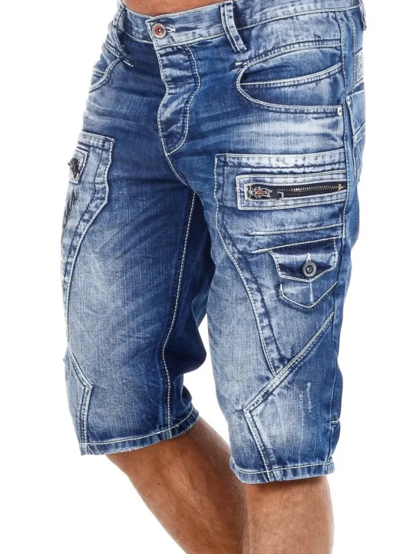 Barillo Shorts - Mørkeblå^Cipo & Baxx Fashion