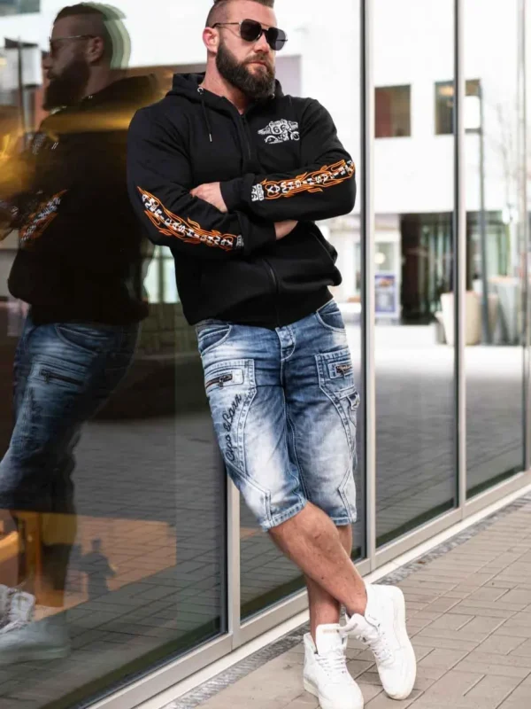 Barillo Shorts - Mørkeblå^Cipo & Baxx Fashion