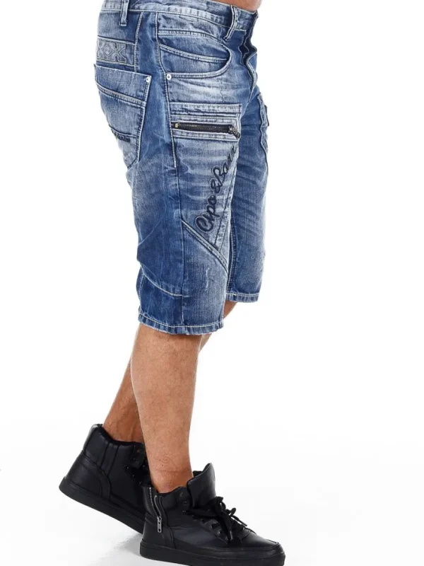 Barillo Shorts - Mørkeblå^Cipo & Baxx Fashion