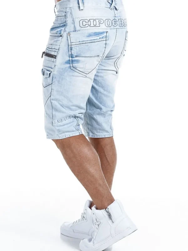 Barillo Shorts - Lyseblå^Cipo & Baxx Fashion