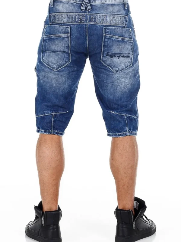 Barillo Shorts - Mørkeblå^Cipo & Baxx Fashion