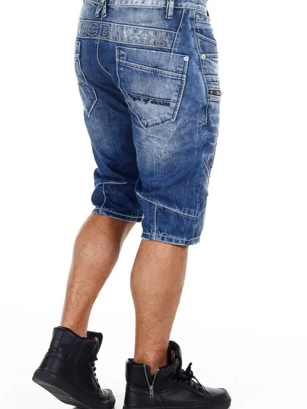 Barillo Shorts - Mørkeblå^Cipo & Baxx Fashion