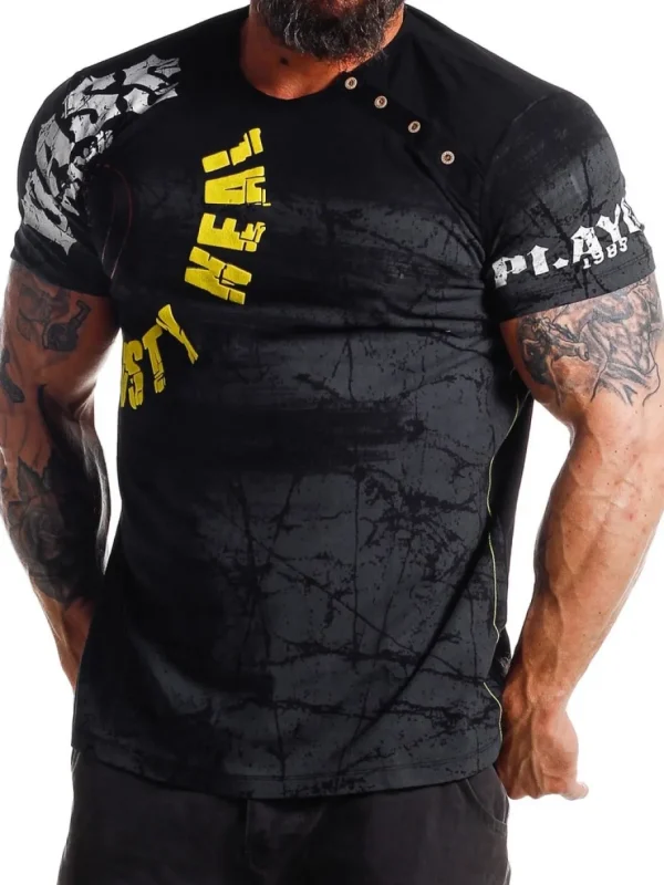 Base T-shirt - Sort^Rusty Neal New