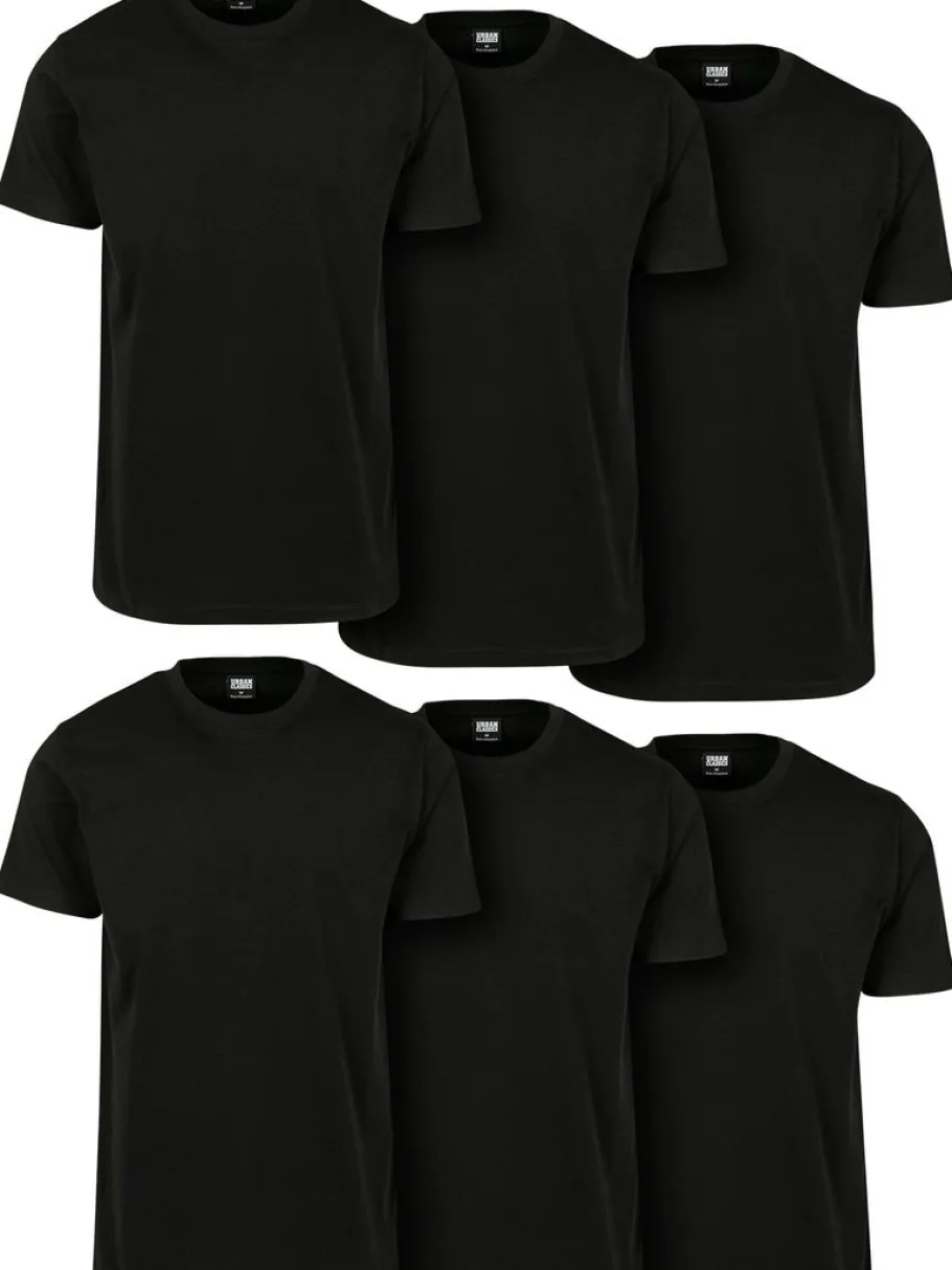 basic_urban_classics_tshi_0.webp Basic T-shirt 6-Pak - Sort^Urban Classics Discount