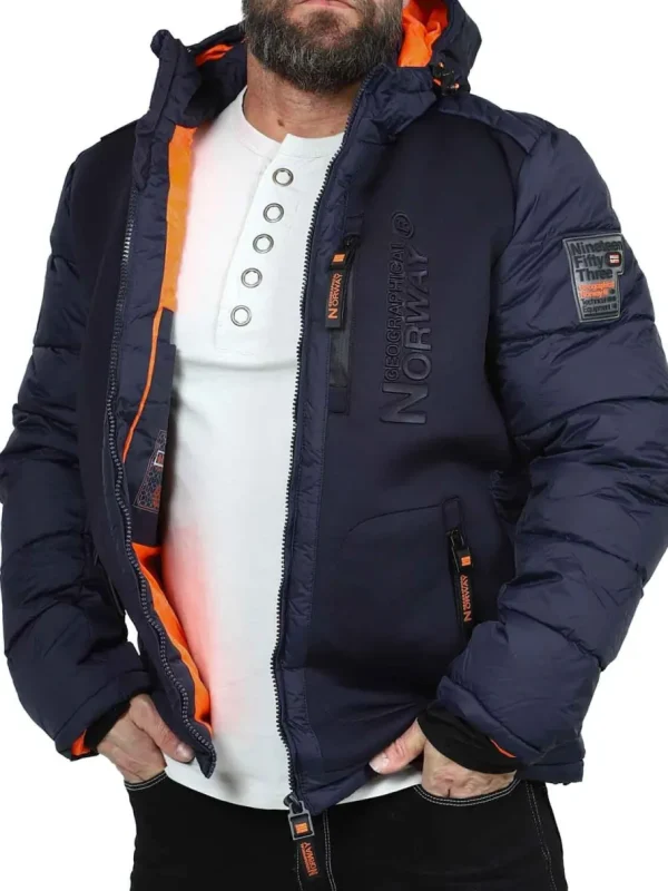 Beachwood Vinterjakke - Mørkeblå^Geographical Norway Best