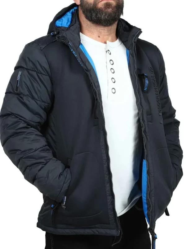 Beachwood Vinterjakke - Mørkegrå^Geographical Norway Clearance
