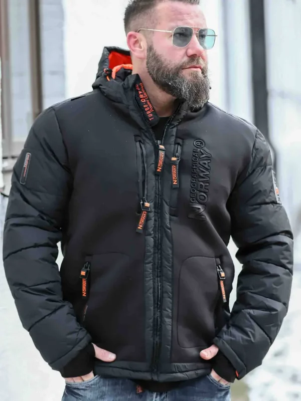 Beachwood Vinterjakke - Sort^Geographical Norway New