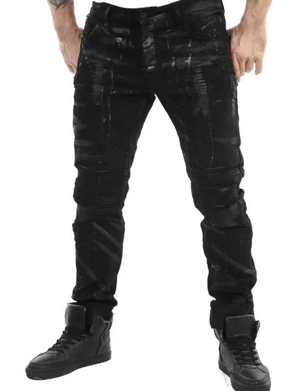 Beneli Jeans - Sort^Kingz Fashion