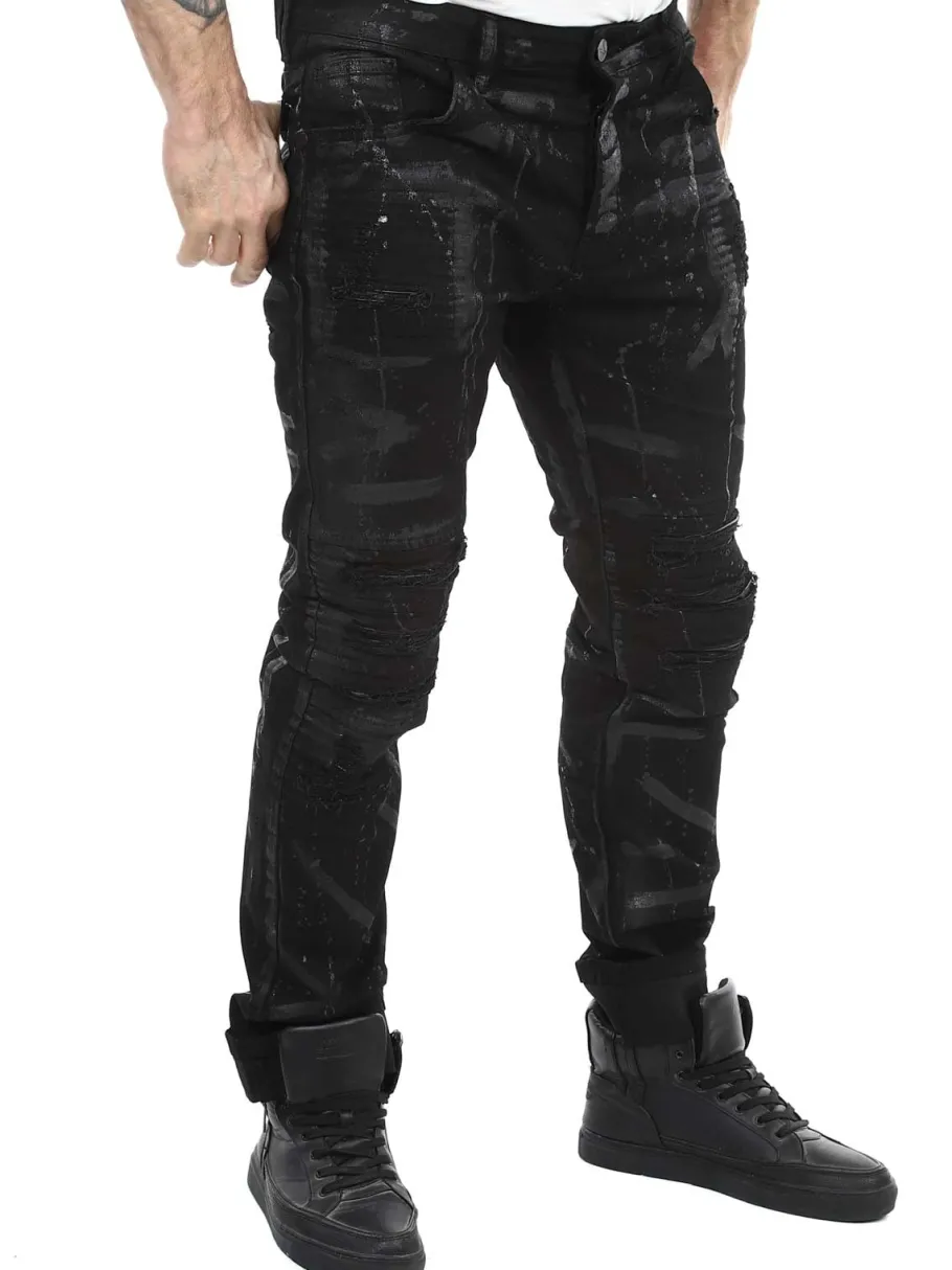 beneli_kingz_jeans__sort_2.webp Beneli Jeans - Sort^Kingz Fashion
