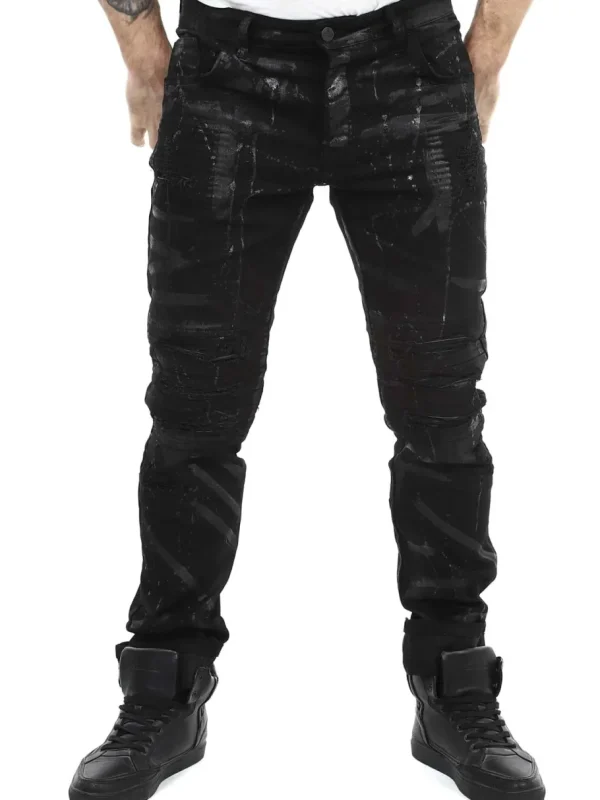 Beneli Jeans - Sort^Kingz Fashion