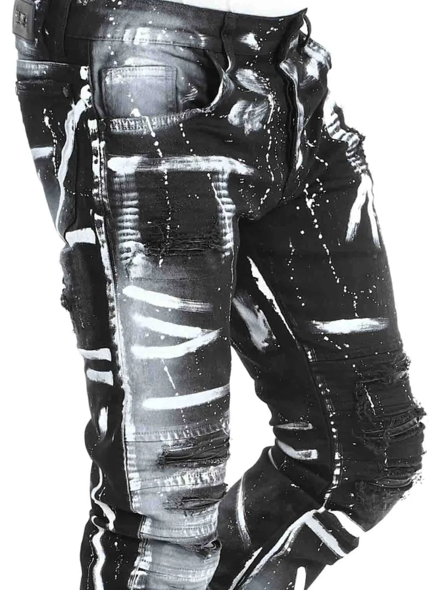 beneli_kingz_jeans__sorth_0.webp Beneli Jeans - Sort/Hvid^Kingz Outlet