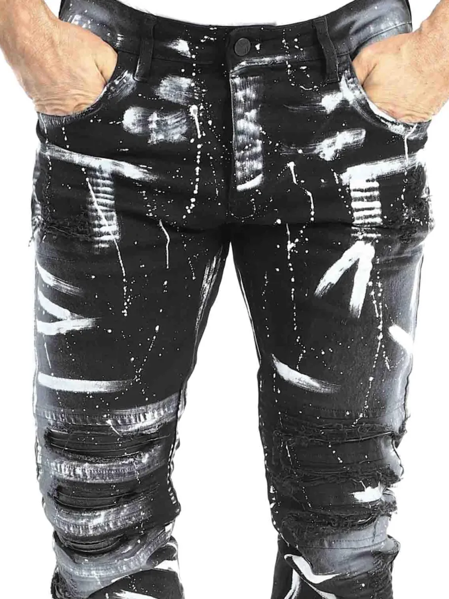 beneli_kingz_jeans__sorth_5.webp Beneli Jeans - Sort/Hvid^Kingz Outlet