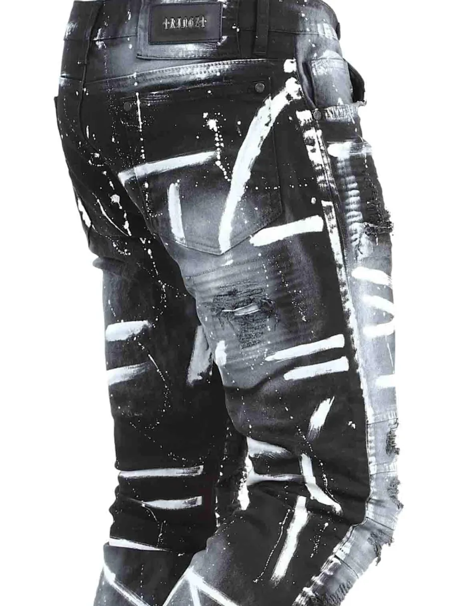 beneli_kingz_jeans__sorth_6.webp Beneli Jeans - Sort/Hvid^Kingz Outlet