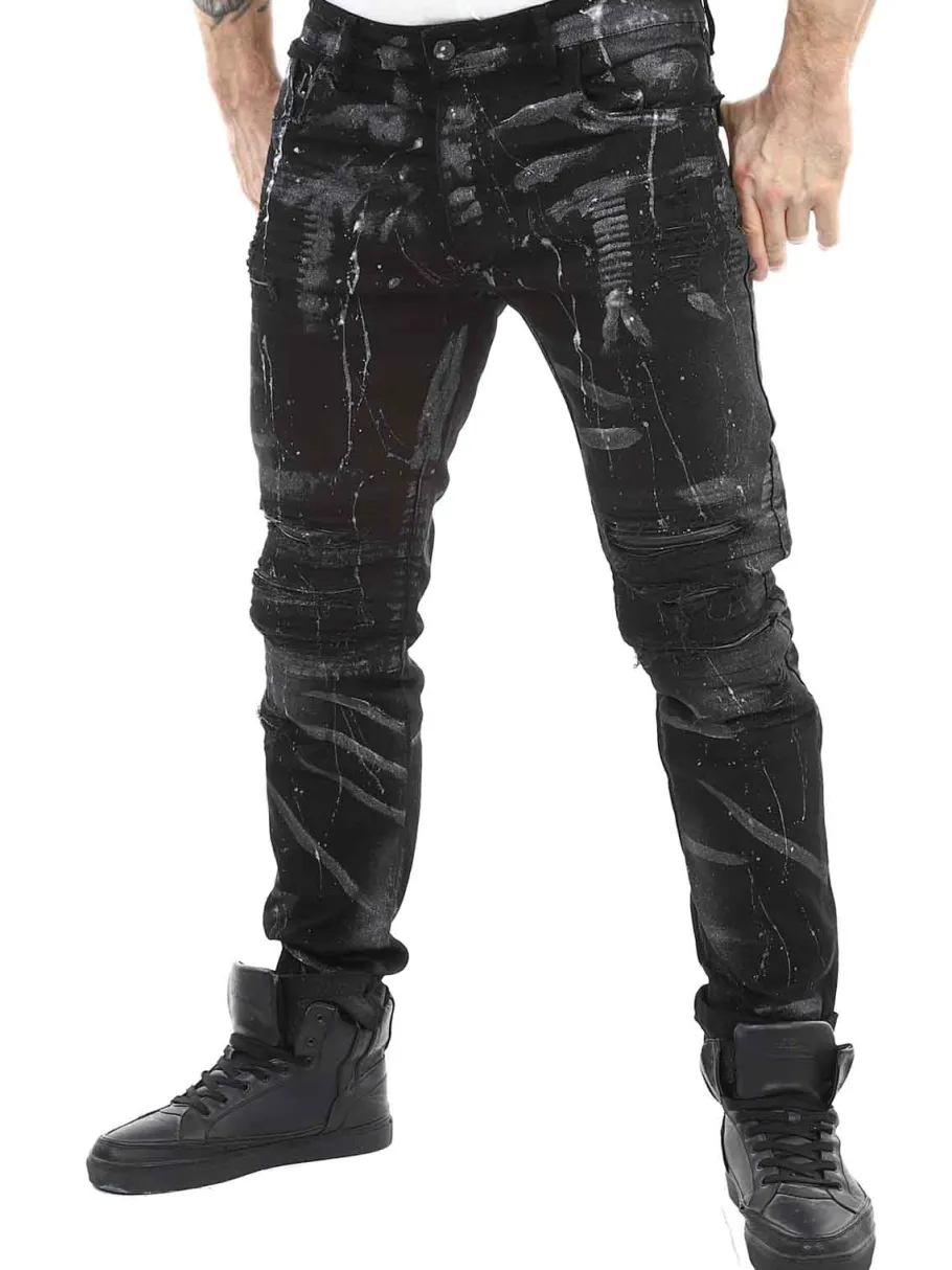 beneli_kingz_jeans__sorts_1.webp Beneli Jeans - Sort/Sølv^Kingz New