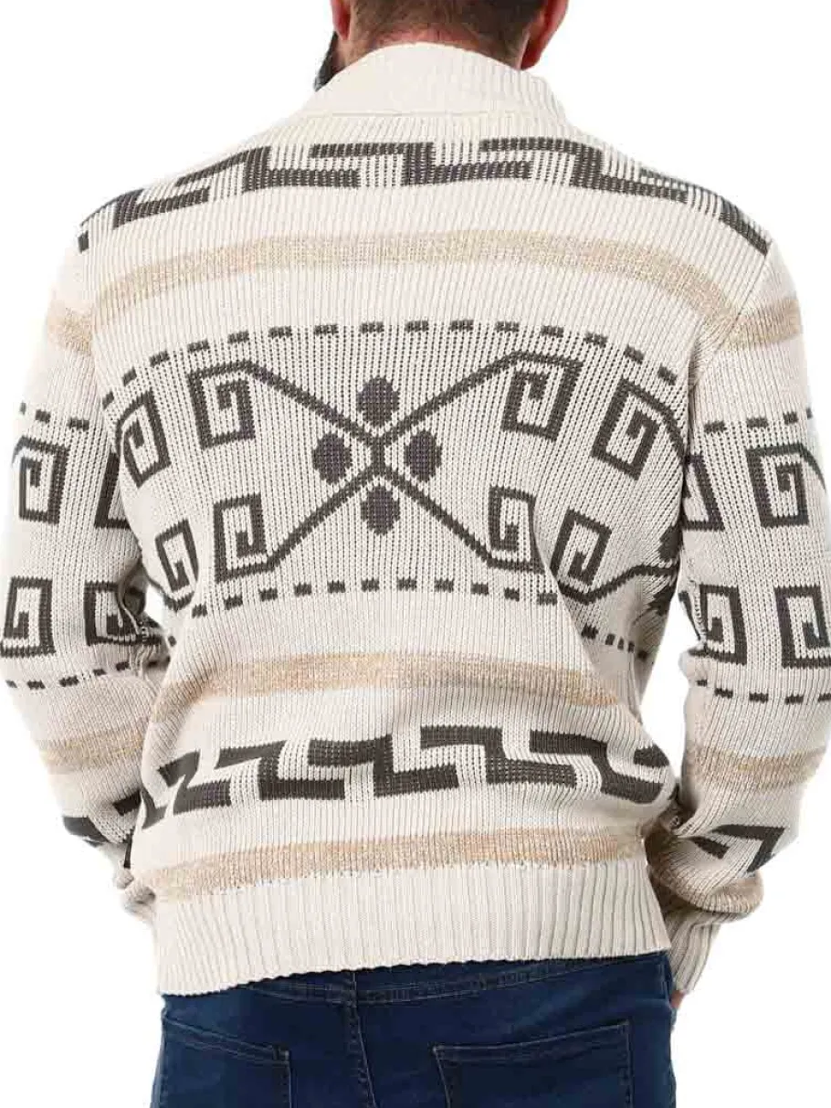 bent_indicode_strikket_tr_2.webp Bent Strikket Trøje - Beige^Indicode Fashion