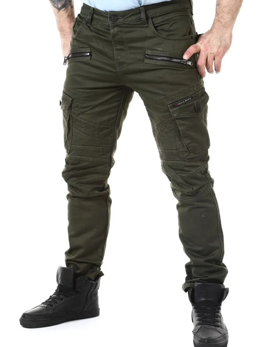 blizzard_command_cargo_je_1-3.webp Blizzard Command Cargo Jeans - Khaki^Cipo & Baxx Fashion