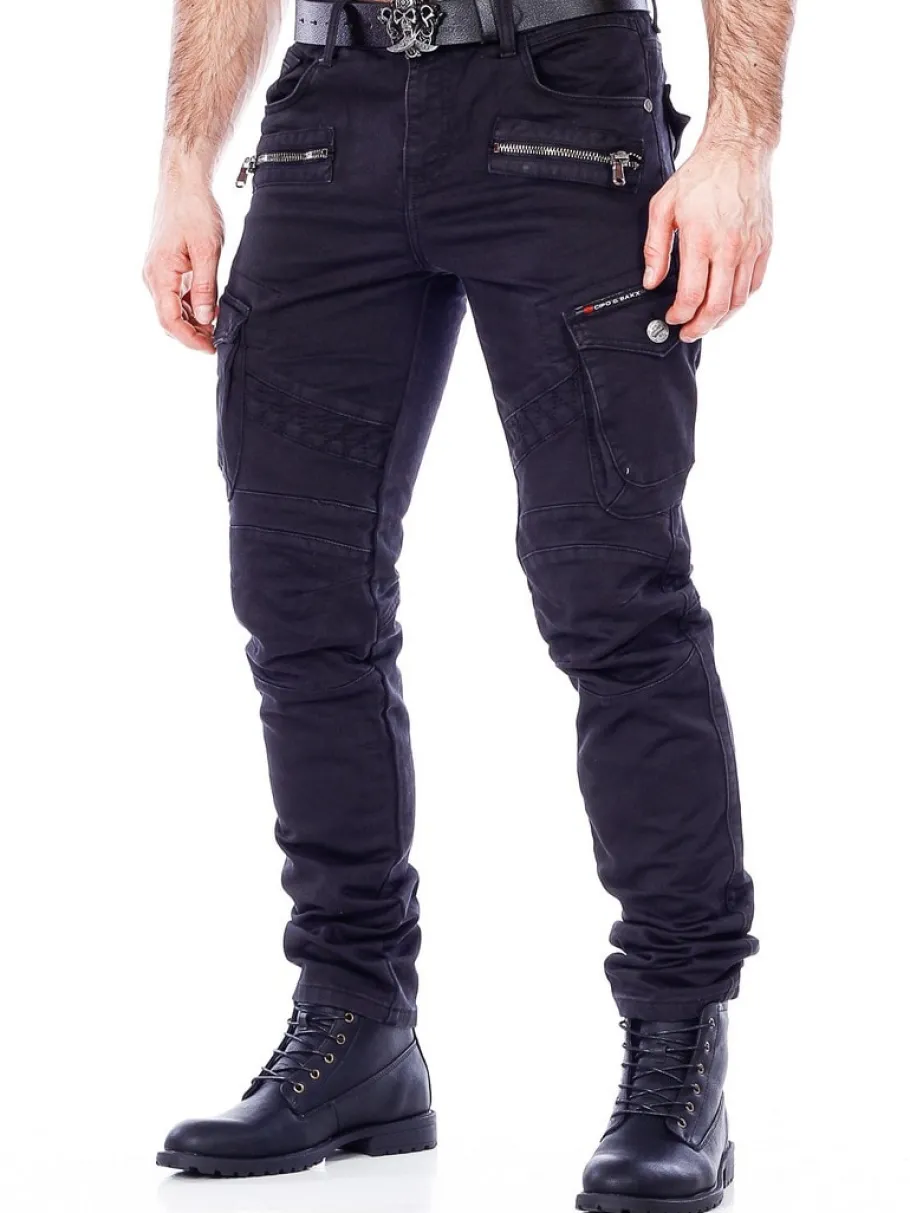 blizzard_command_cargo_je_1-6.webp Blizzard Command Cargo Jeans - Sort/Sort^Cipo & Baxx Fashion