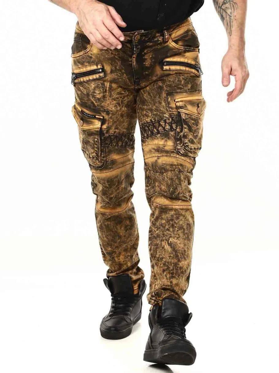 blizzard_command_cargo_je_12.webp Blizzard Command Cargo Jeans - Dirty Sand^Cipo & Baxx Fashion