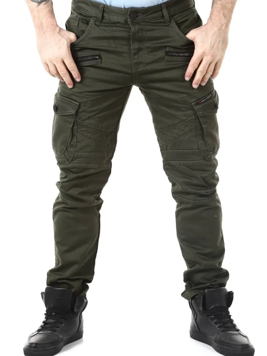 blizzard_command_cargo_je_2-3.webp Blizzard Command Cargo Jeans - Khaki^Cipo & Baxx Fashion