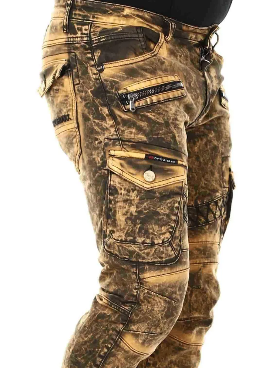blizzard_command_cargo_je_3-1.webp Blizzard Command Cargo Jeans - Dirty Sand^Cipo & Baxx Fashion