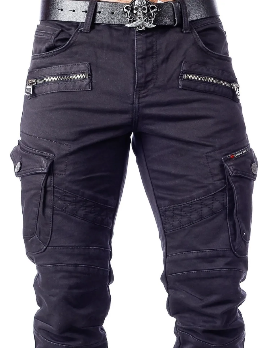 blizzard_command_cargo_je_4-6.webp Blizzard Command Cargo Jeans - Sort/Sort^Cipo & Baxx Fashion