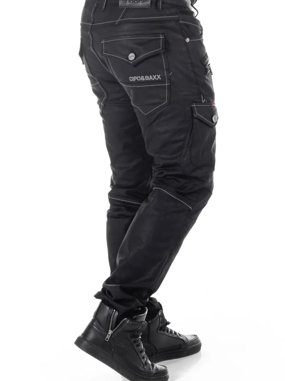 blizzard_command_cargo_je_5-5.webp Blizzard Command Cargo Jeans - Sort^Cipo & Baxx Clearance