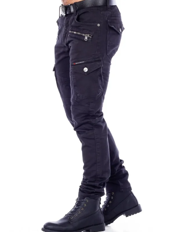Blizzard Command Cargo Jeans - Sort/Sort^Cipo & Baxx Fashion