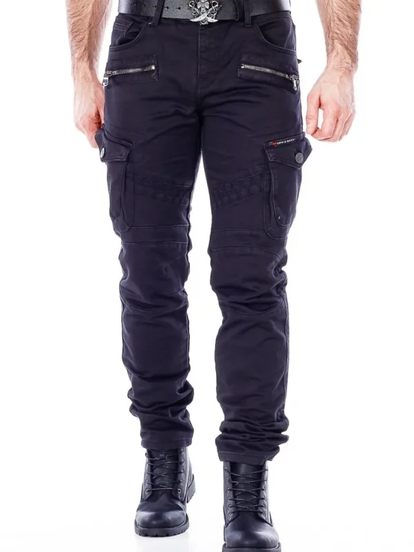 Blizzard Command Cargo Jeans - Sort/Sort^Cipo & Baxx Fashion