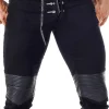 Bolted Jeans - Sort^Kingz Fashion