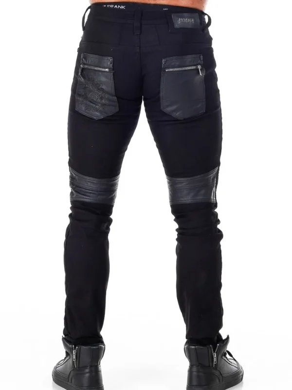 Bolted Jeans - Sort^Kingz Fashion