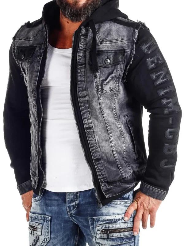 Boyd Jeansjakke - Sort^Cipo & Baxx Clearance
