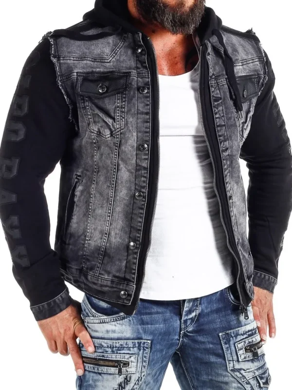 Boyd Jeansjakke - Sort^Cipo & Baxx Clearance