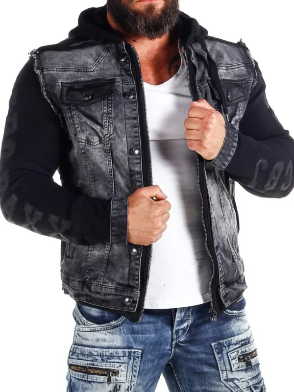 Boyd Jeansjakke - Sort^Cipo & Baxx Clearance