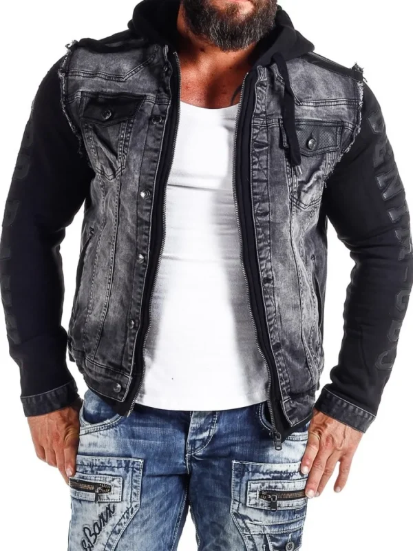 Boyd Jeansjakke - Sort^Cipo & Baxx Clearance