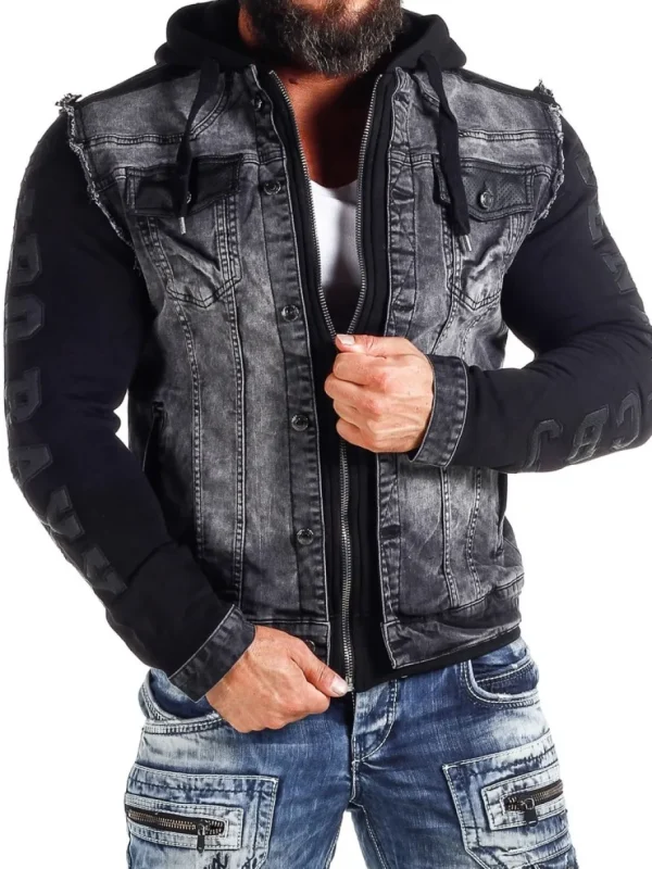 Boyd Jeansjakke - Sort^Cipo & Baxx Clearance