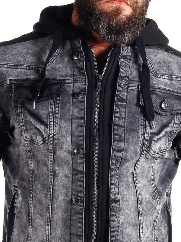 Boyd Jeansjakke - Sort^Cipo & Baxx Clearance
