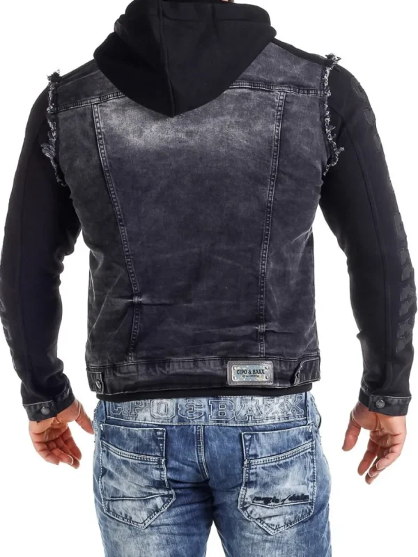 Boyd Jeansjakke - Sort^Cipo & Baxx Clearance