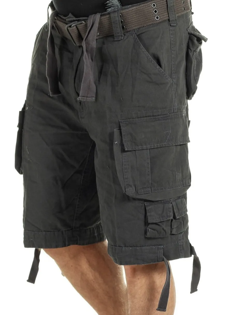 Savage Vintage Shorts - Mørkegrå^Brandit Clearance