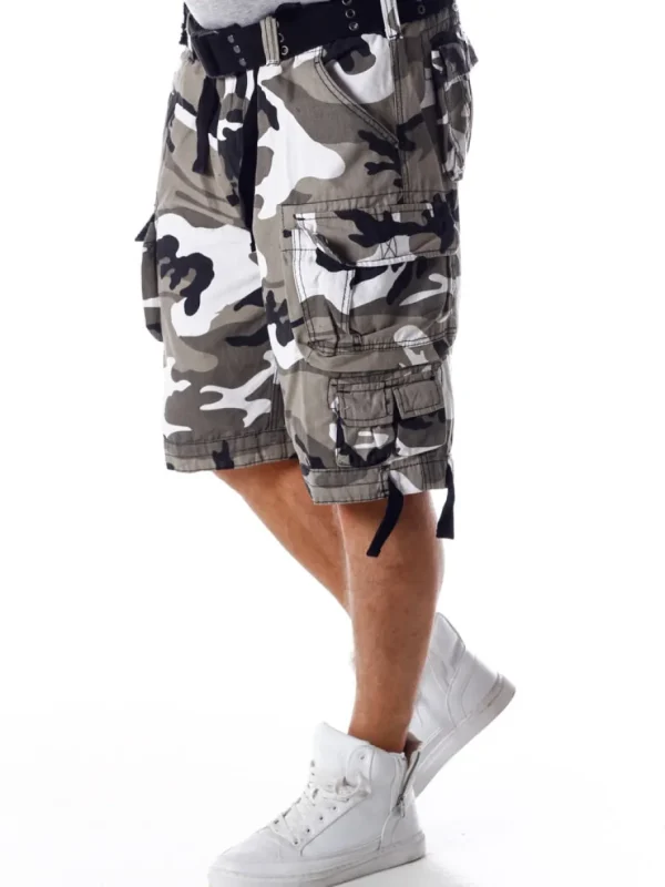 Savage Vintage Shorts - Hvid/Camo^Brandit Discount